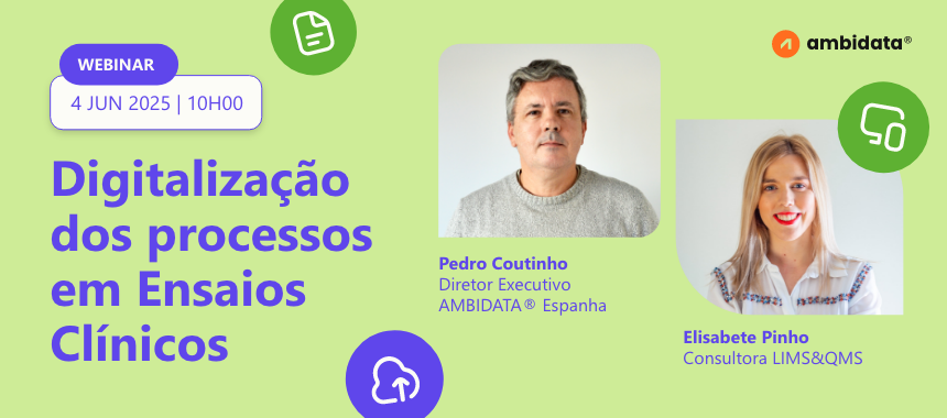 Webinar | Digitalização dos Processos em Ensaios Clínicos