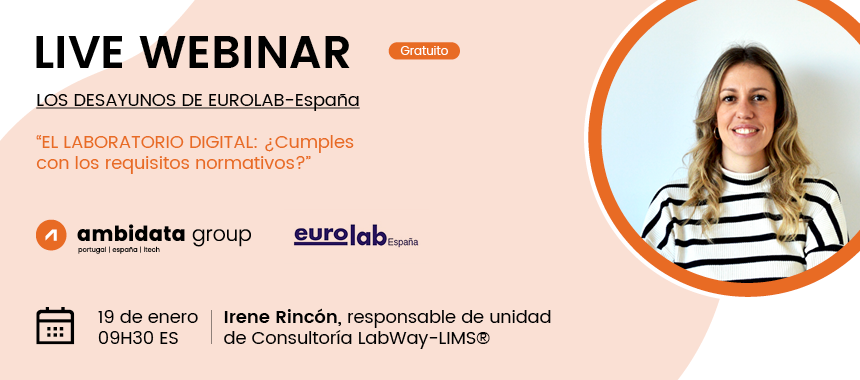 Primer Webinar de Los Desayunos de Eurolab de 2023